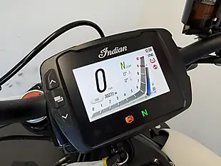 Used 2022 Indian FTR1200 S White Smoke - Interior and Exterior details 14