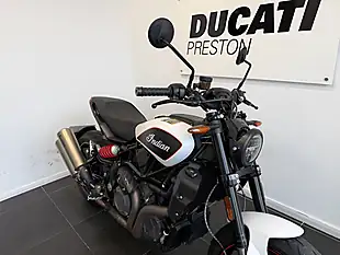 Used 2022 Indian FTR1200 S White Smoke - Interior and Exterior details 5