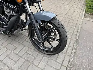 Used 2022 Indian Motorcycle Chief Dark Horse Grey - Interior and Exterior details 10