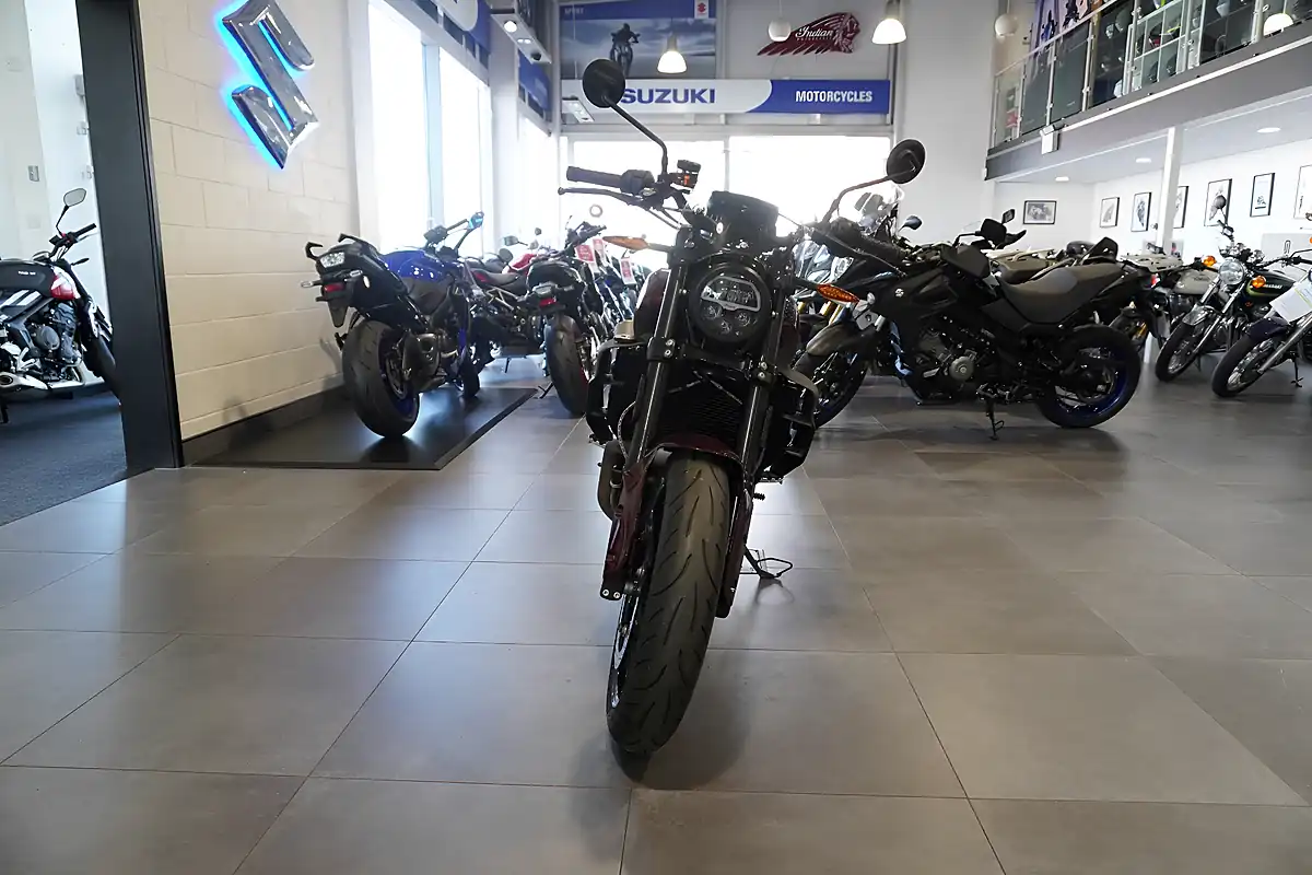Used 2022 Indian Motorcycle Ftr 1200 S Maroon Metallic - Interior and Exterior details 3