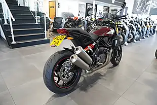 Used 2022 Indian Motorcycle Ftr 1200 S Maroon Metallic - Interior and Exterior details 5