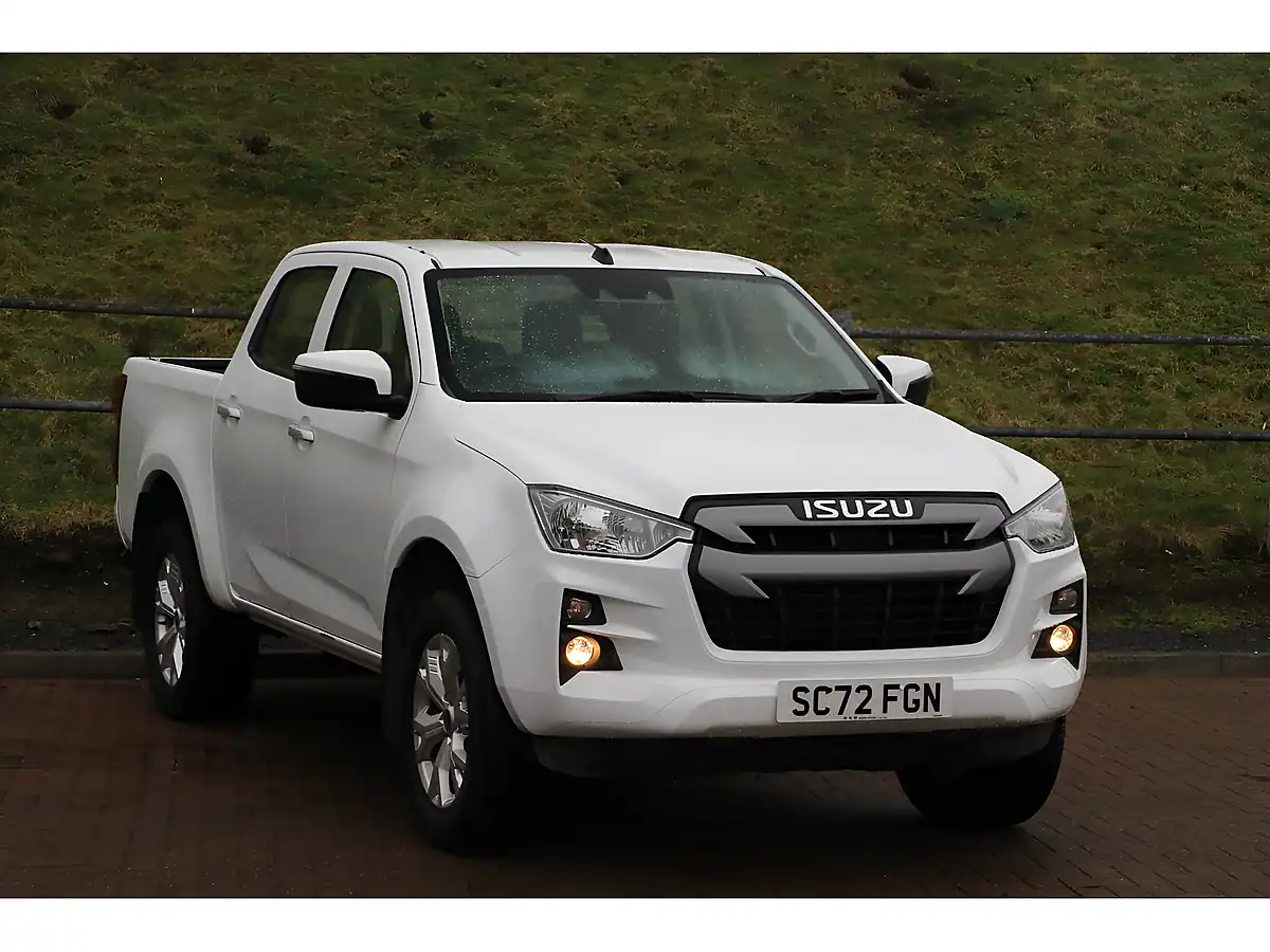 Used 2022 Isuzu D-Max DL20 White - Front View