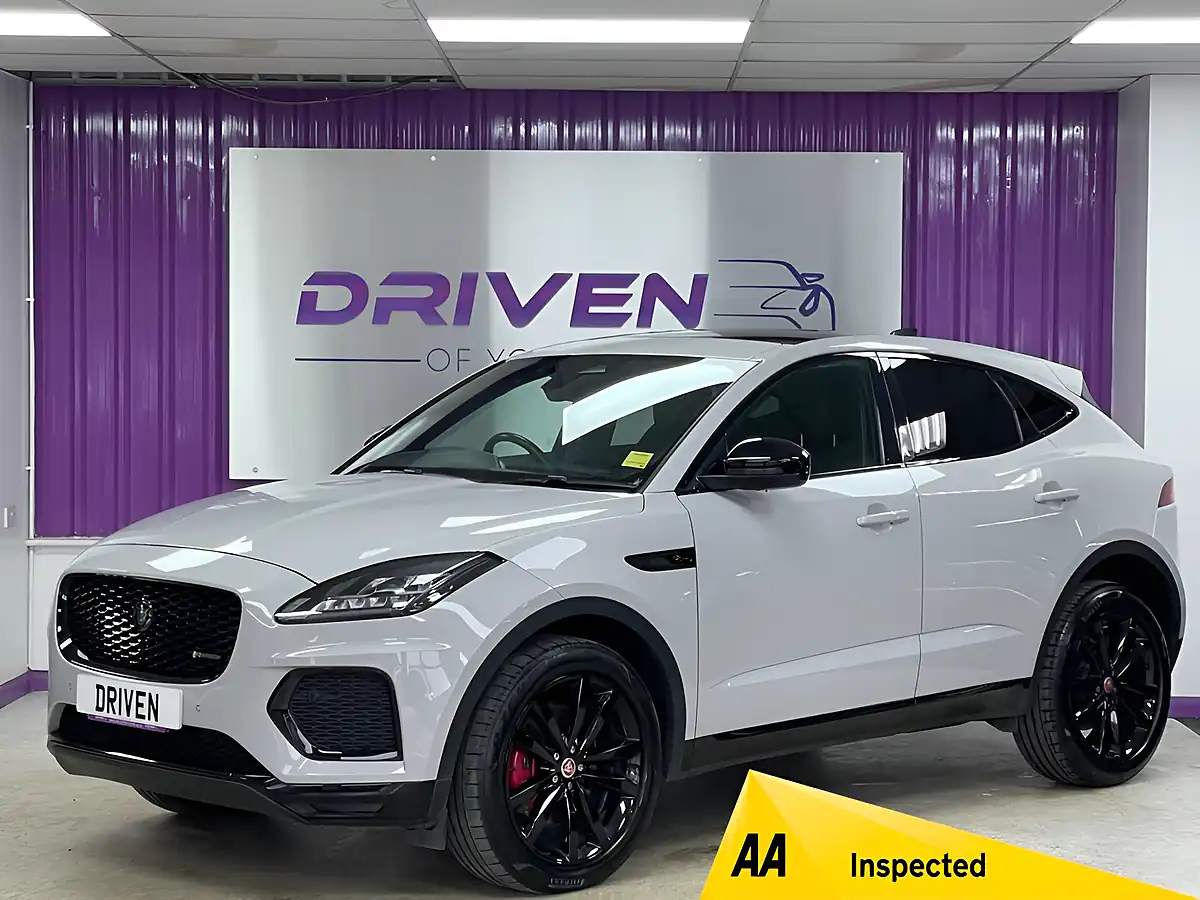 Used 2022 Jaguar E-Pace R-Dynamic Black Borasco Grey - Front View