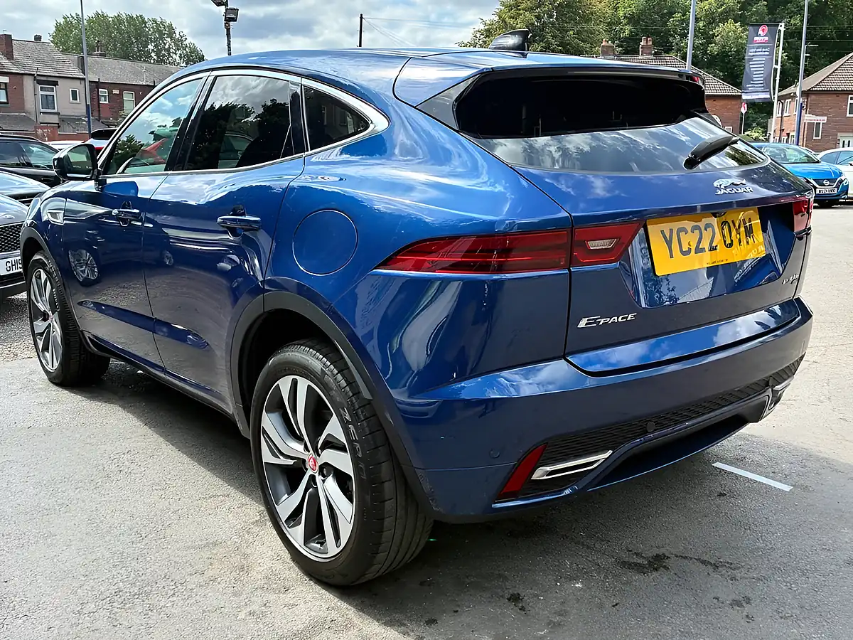 Used 2022 Jaguar E-Pace R-Dynamic Hse Blue - Interior and Exterior details 11