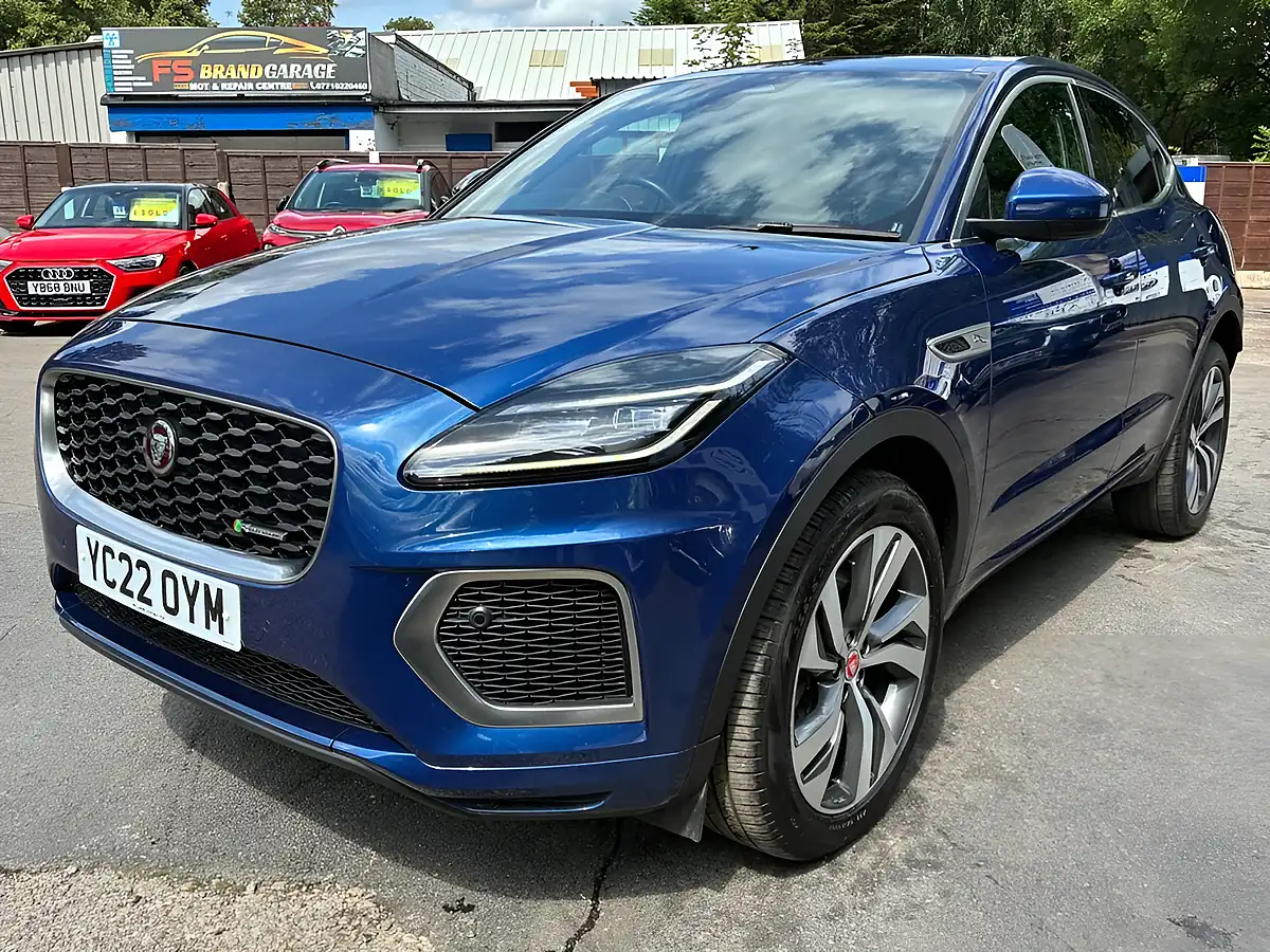 Used 2022 Jaguar E-Pace R-Dynamic Hse Blue - Interior and Exterior details 12