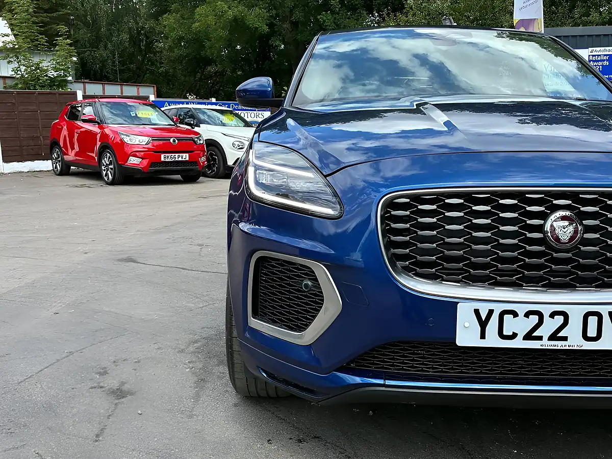 Used 2022 Jaguar E-Pace R-Dynamic Hse Blue - Interior and Exterior details 4