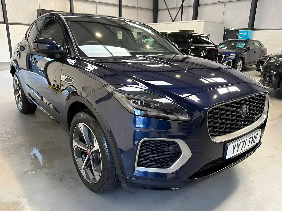 Used 2022 Jaguar E-Pace R-Dynamic Se Blue - Interior and Exterior details 3