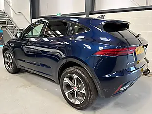 Used 2022 Jaguar E-Pace R-Dynamic Se Blue - Interior and Exterior details 6