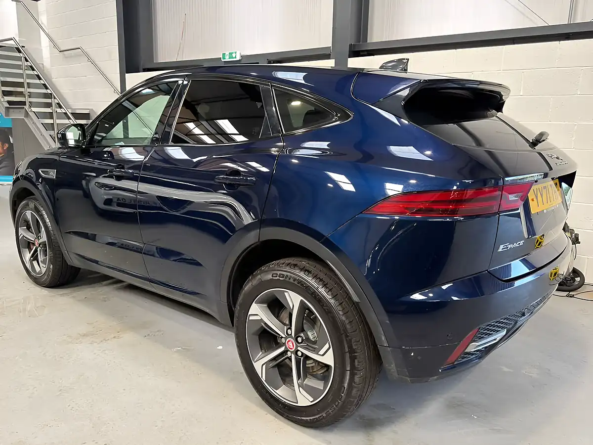 Used 2022 Jaguar E-Pace R-Dynamic Se Blue - Interior and Exterior details 6