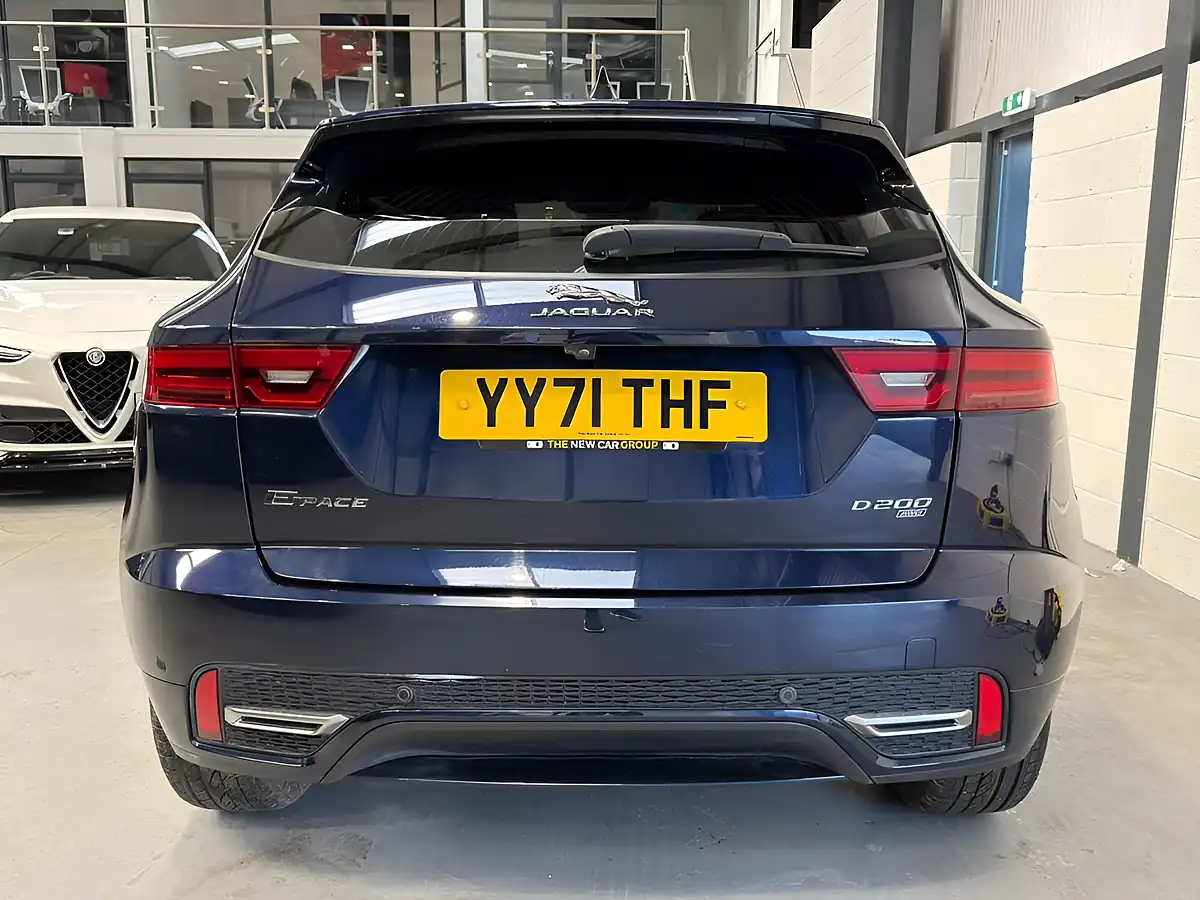 Used 2022 Jaguar E-Pace R-Dynamic Se Blue - Interior and Exterior details 7