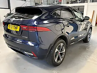 Used 2022 Jaguar E-Pace R-Dynamic Se Blue - Interior and Exterior details 8