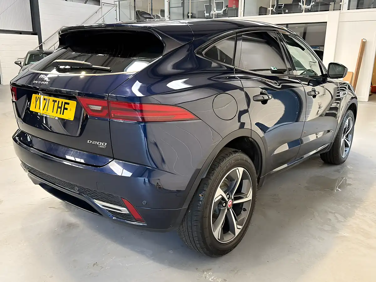 Used 2022 Jaguar E-Pace R-Dynamic Se Blue - Interior and Exterior details 8