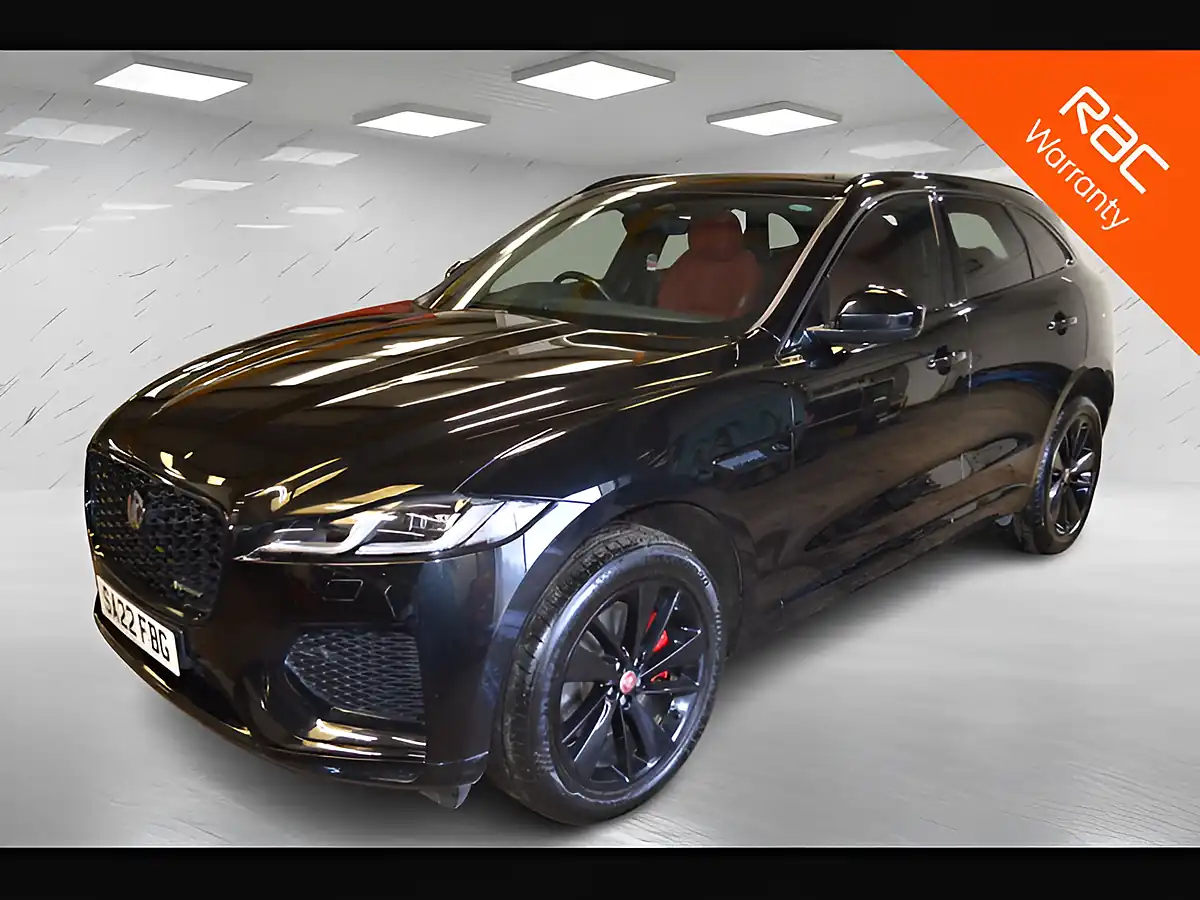 Used 2022 Jaguar F-Pace R-Dynamic Black Black - Front View
