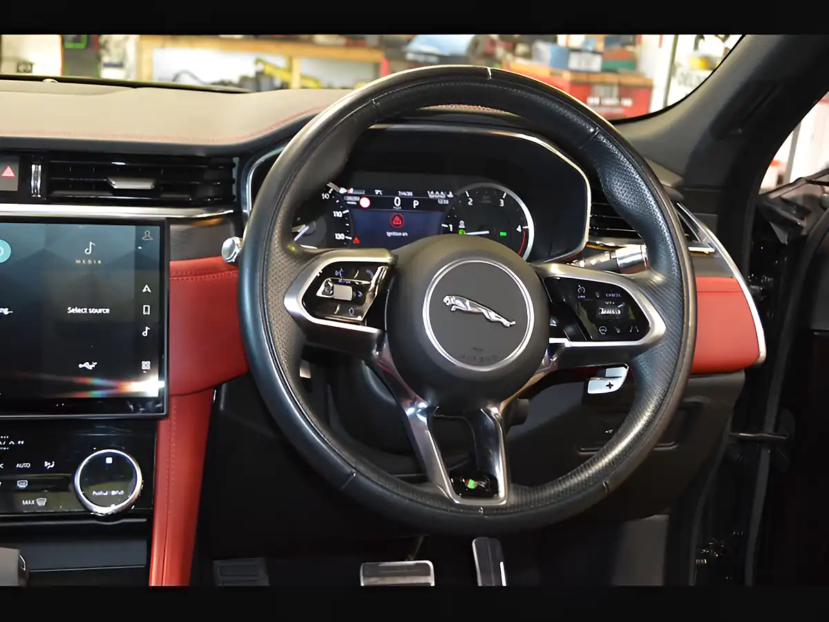 Used 2022 Jaguar F-Pace R-Dynamic Black Black - Interior and Exterior details 14