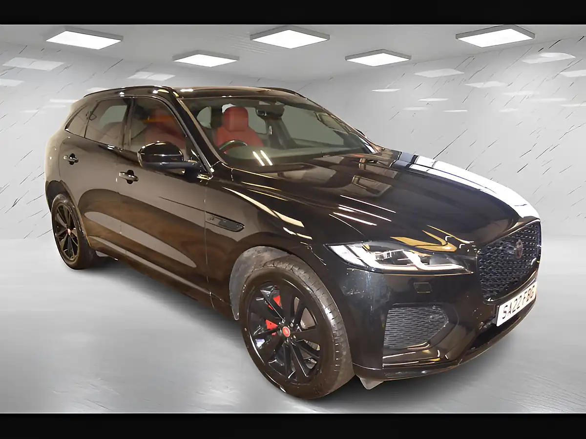 Used 2022 Jaguar F-Pace R-Dynamic Black Black - Interior and Exterior details 4
