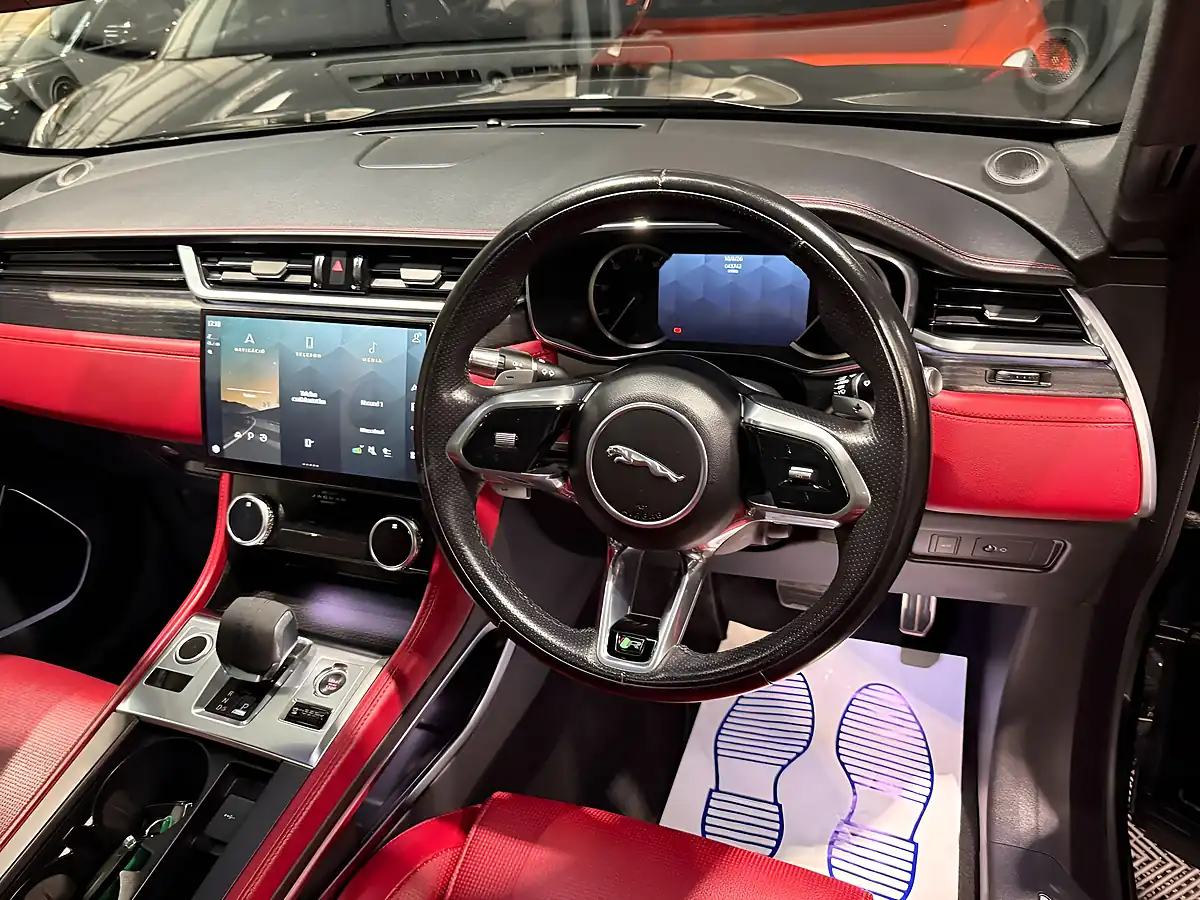 Used 2022 Jaguar F-Pace R-Dynamic Black Black - Interior and Exterior details 12
