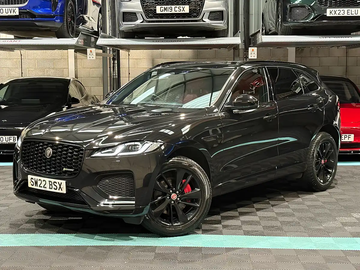 Used 2022 Jaguar F-Pace R-Dynamic Black Black - Interior and Exterior details 5