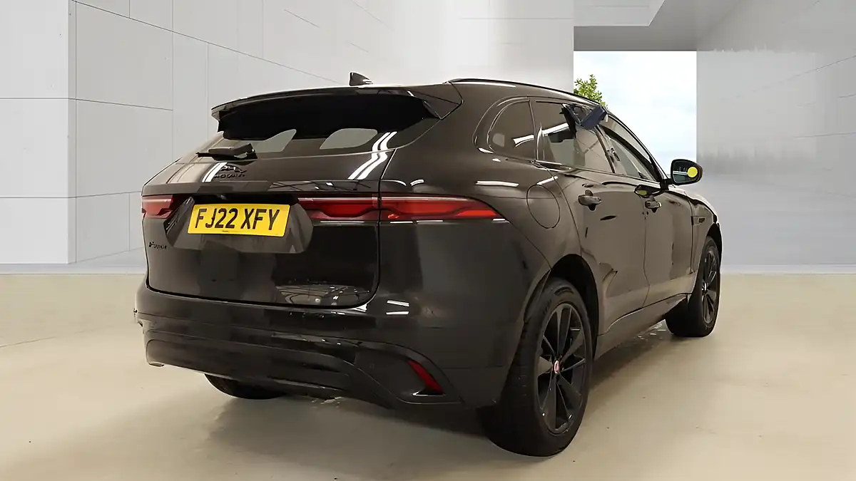 Used 2022 Jaguar F-Pace R-Dynamic Black Black - Interior and Exterior details 7