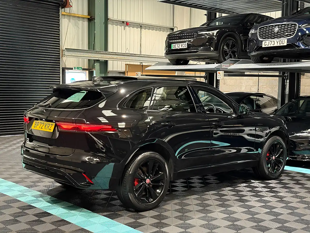 Used 2022 Jaguar F-Pace R-Dynamic Black Black - Interior and Exterior details 9