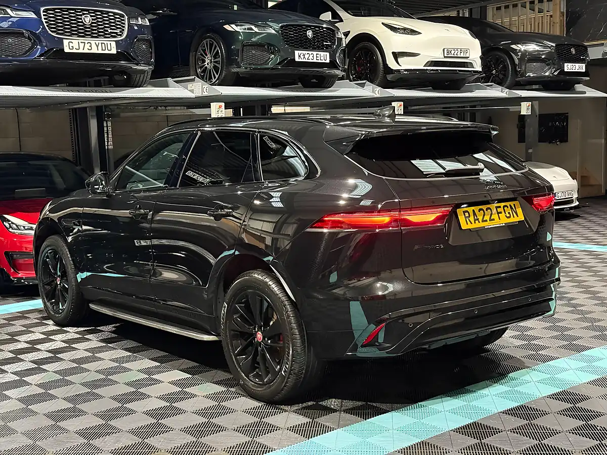 Used 2022 Jaguar F-Pace R-Dynamic Black Black - Interior and Exterior details 6