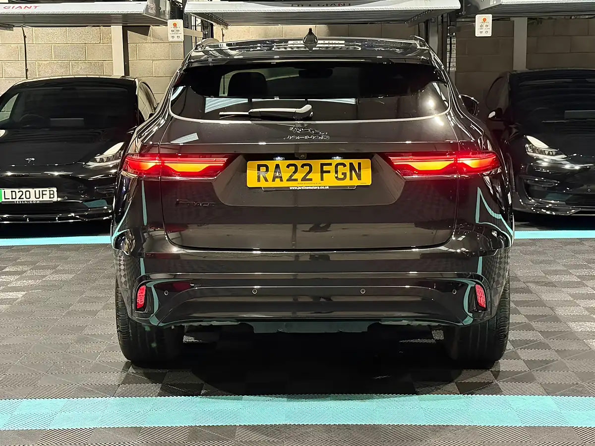 Used 2022 Jaguar F-Pace R-Dynamic Black Black - Interior and Exterior details 7