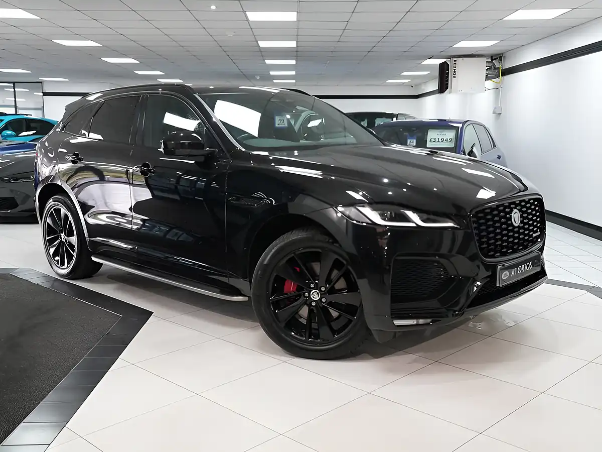 Used 2022 Jaguar F-Pace R-Dynamic Black Santorini Black - Interior and Exterior details 19