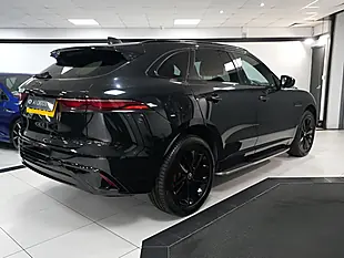 Used 2022 Jaguar F-Pace R-Dynamic Black Santorini Black - Interior and Exterior details 7