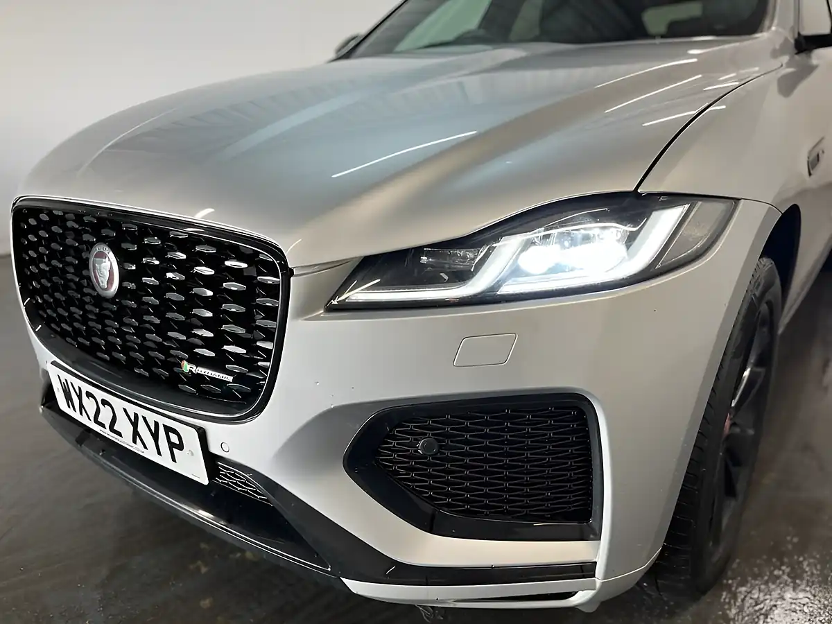 Used 2022 Jaguar F-Pace R-Dynamic Black Silver - Interior and Exterior details 4