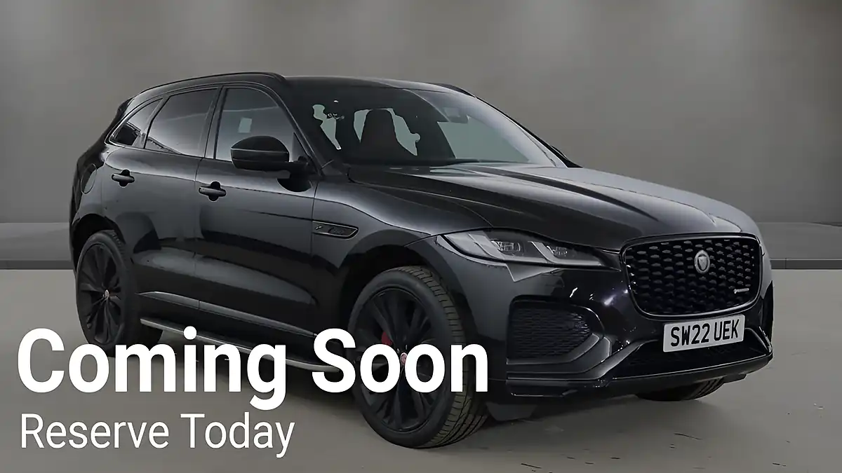 Used 2022 Jaguar F-Pace R-Dynamic Hse Ultimate Black - Front View