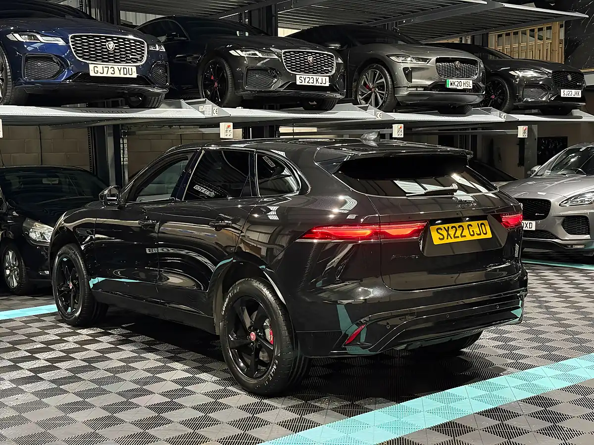 Used 2022 Jaguar F-Pace R-Dynamic S Black - Interior and Exterior details 7