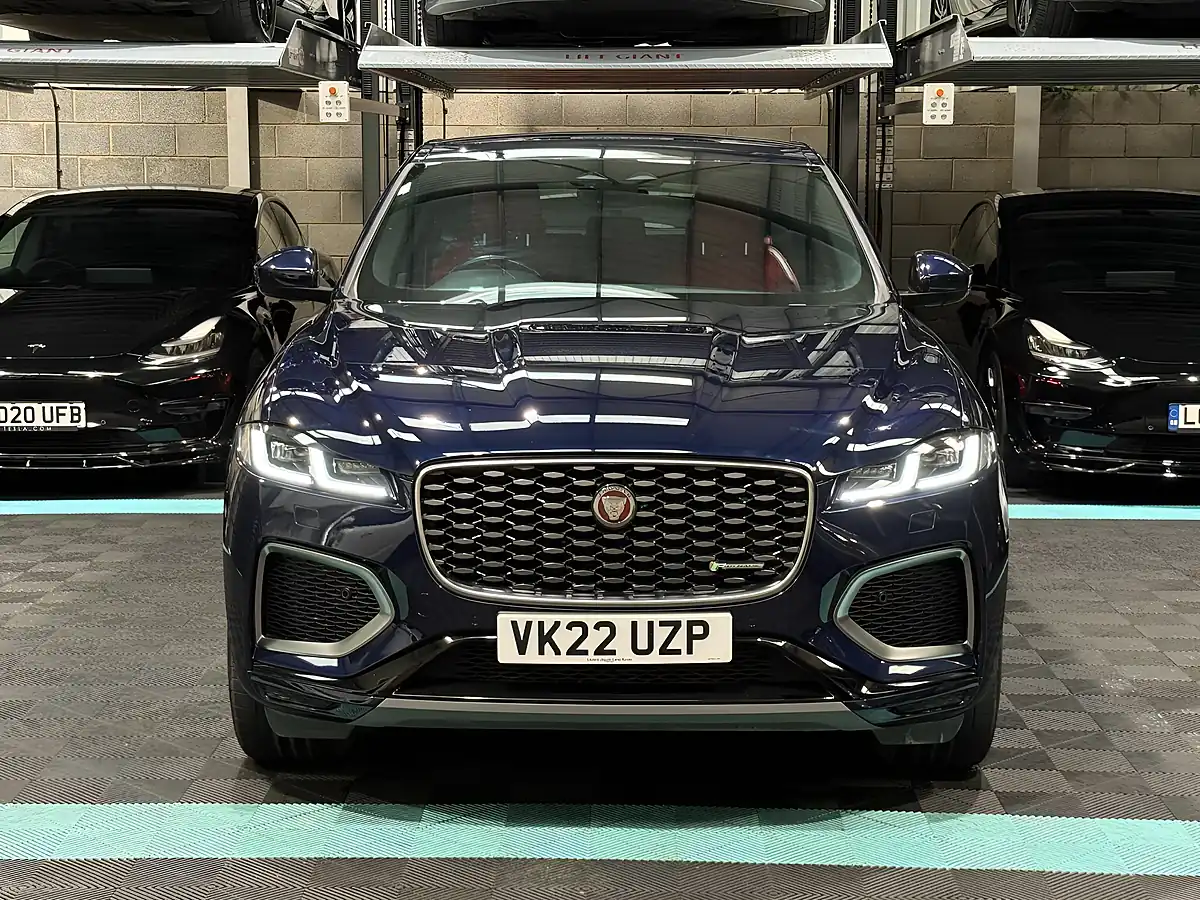 Used 2022 Jaguar F-Pace R-Dynamic S Blue - Interior and Exterior details 4