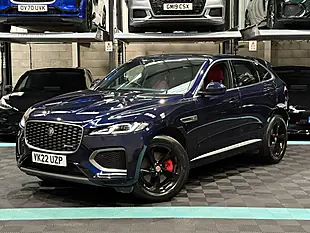 Used 2022 Jaguar F-Pace R-Dynamic S Blue - Interior and Exterior details 5