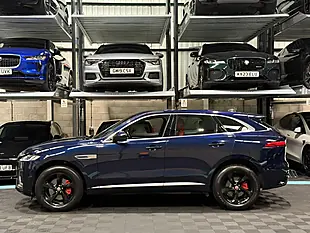 Used 2022 Jaguar F-Pace R-Dynamic S Blue - Interior and Exterior details 6