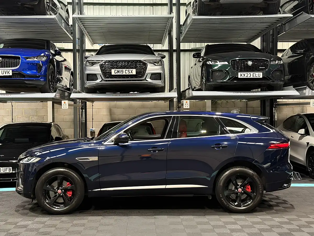 Used 2022 Jaguar F-Pace R-Dynamic S Blue - Interior and Exterior details 6