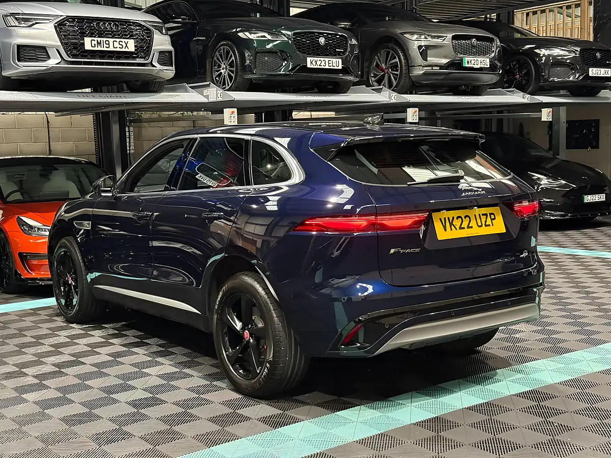 Used 2022 Jaguar F-Pace R-Dynamic S Blue - Interior and Exterior details 7