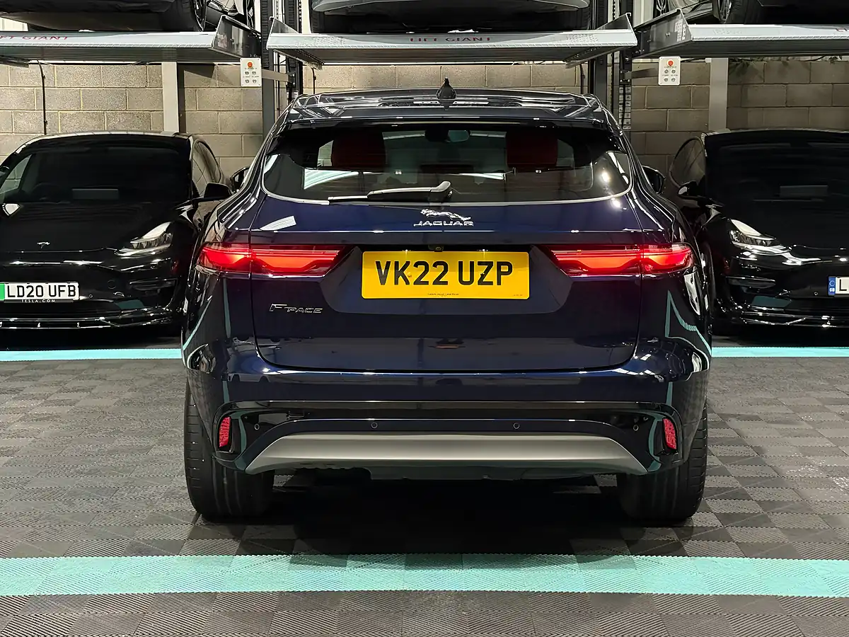 Used 2022 Jaguar F-Pace R-Dynamic S Blue - Interior and Exterior details 8