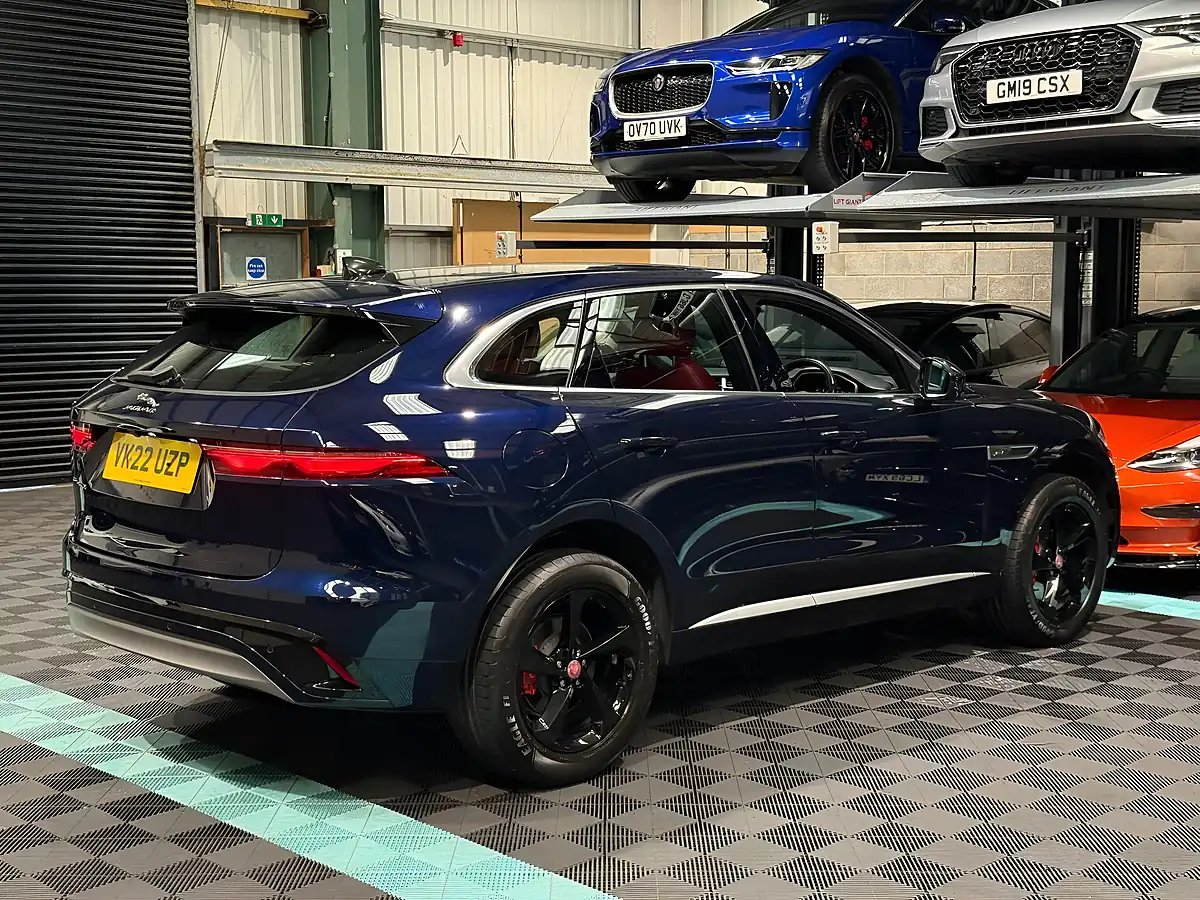 Used 2022 Jaguar F-Pace R-Dynamic S Blue - Interior and Exterior details 9