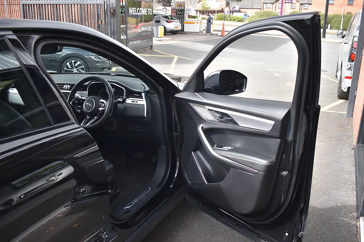 Used 2022 Jaguar F-Pace R-Dynamic S Santorini Black - Interior and Exterior details 11