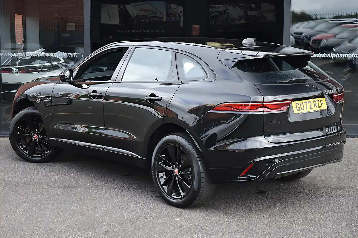 Used 2022 Jaguar F-Pace R-Dynamic S Santorini Black - Interior and Exterior details 2