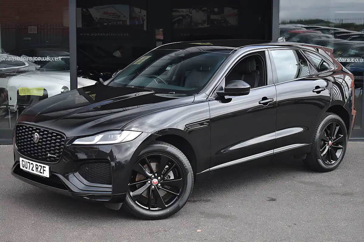 Used 2022 Jaguar F-Pace R-Dynamic S Santorini Black - Interior and Exterior details 4