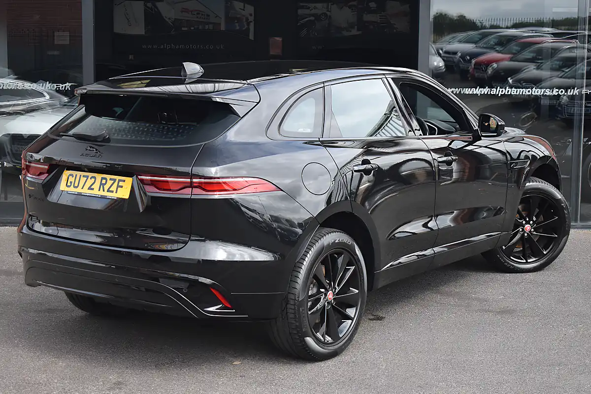 Used 2022 Jaguar F-Pace R-Dynamic S Santorini Black - Interior and Exterior details 5
