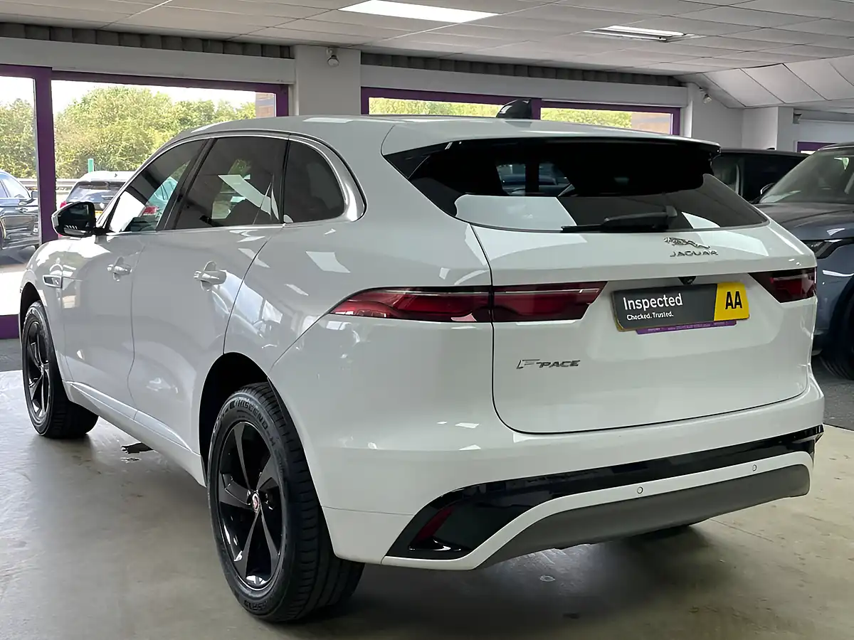 Used 2022 Jaguar F-Pace R-Dynamic S White - Interior and Exterior details 8