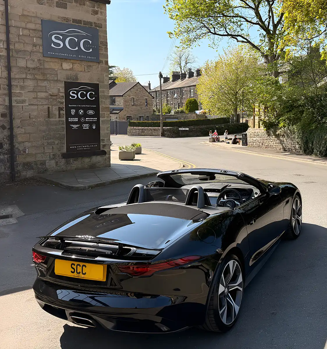 Used 2022 Jaguar F-Type First Edition Santorini Black - Interior and Exterior details 13