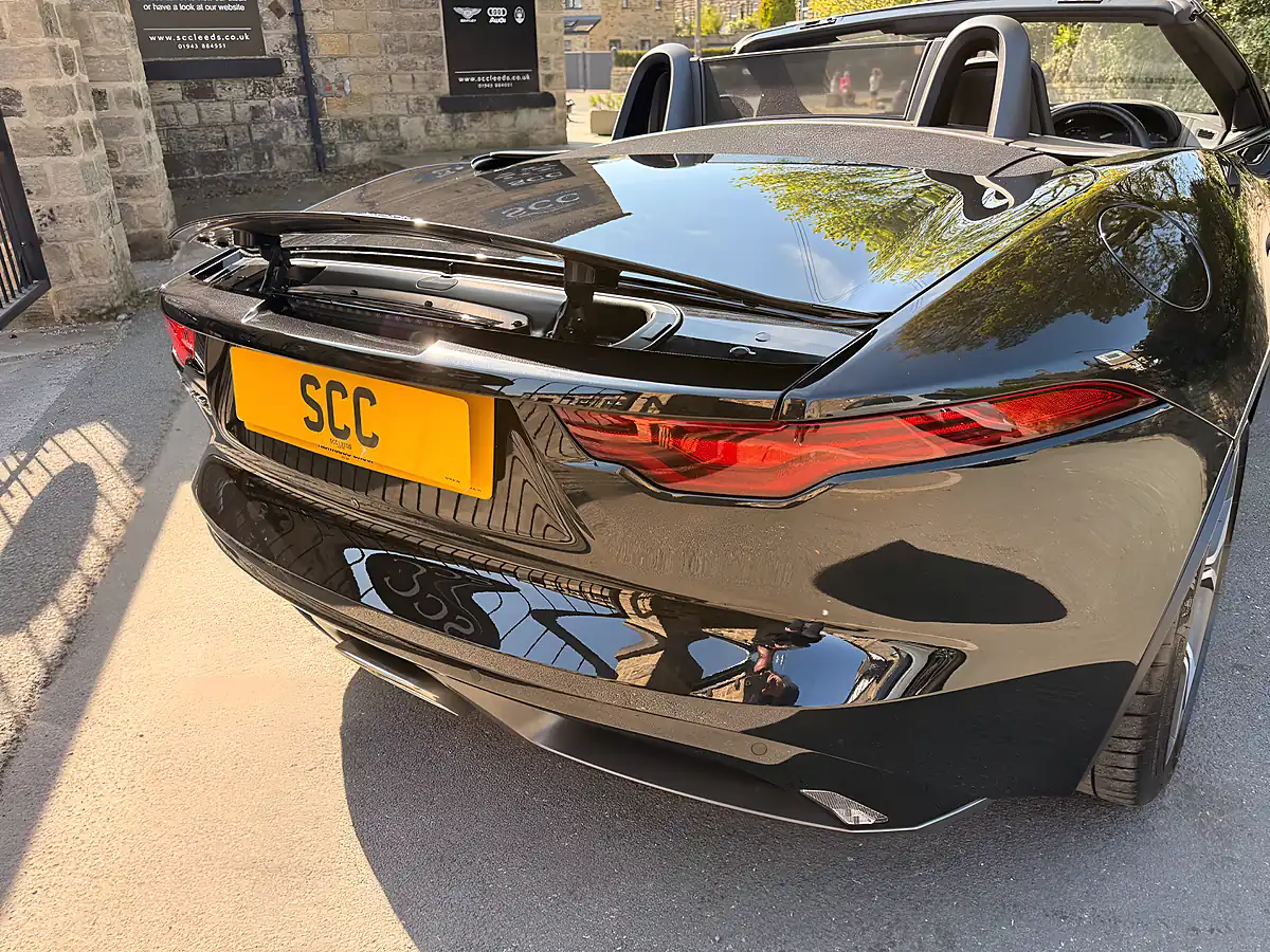 Used 2022 Jaguar F-Type First Edition Santorini Black - Interior and Exterior details 17