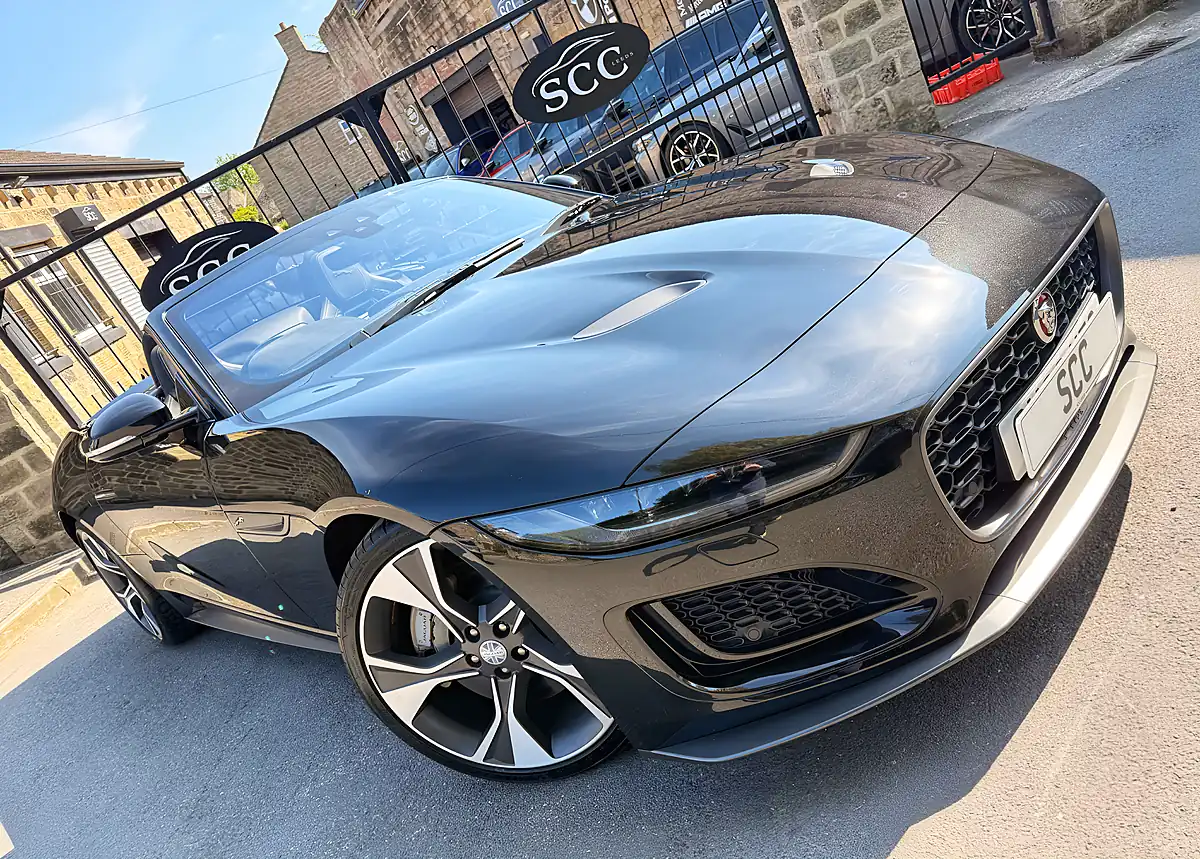 Used 2022 Jaguar F-Type First Edition Santorini Black - Interior and Exterior details 3
