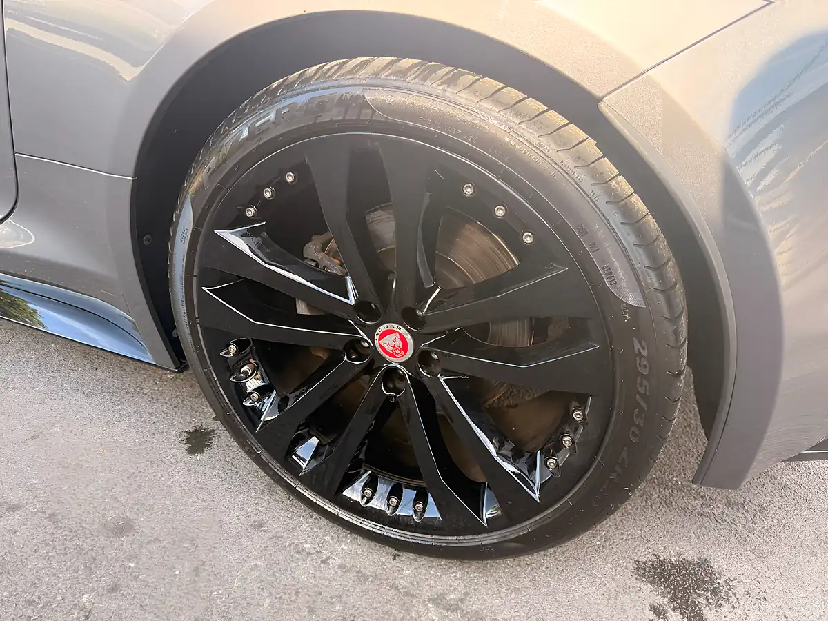Used 2022 Jaguar F-Type R-Dynamic Black Eiger Grey - Interior and Exterior details 13