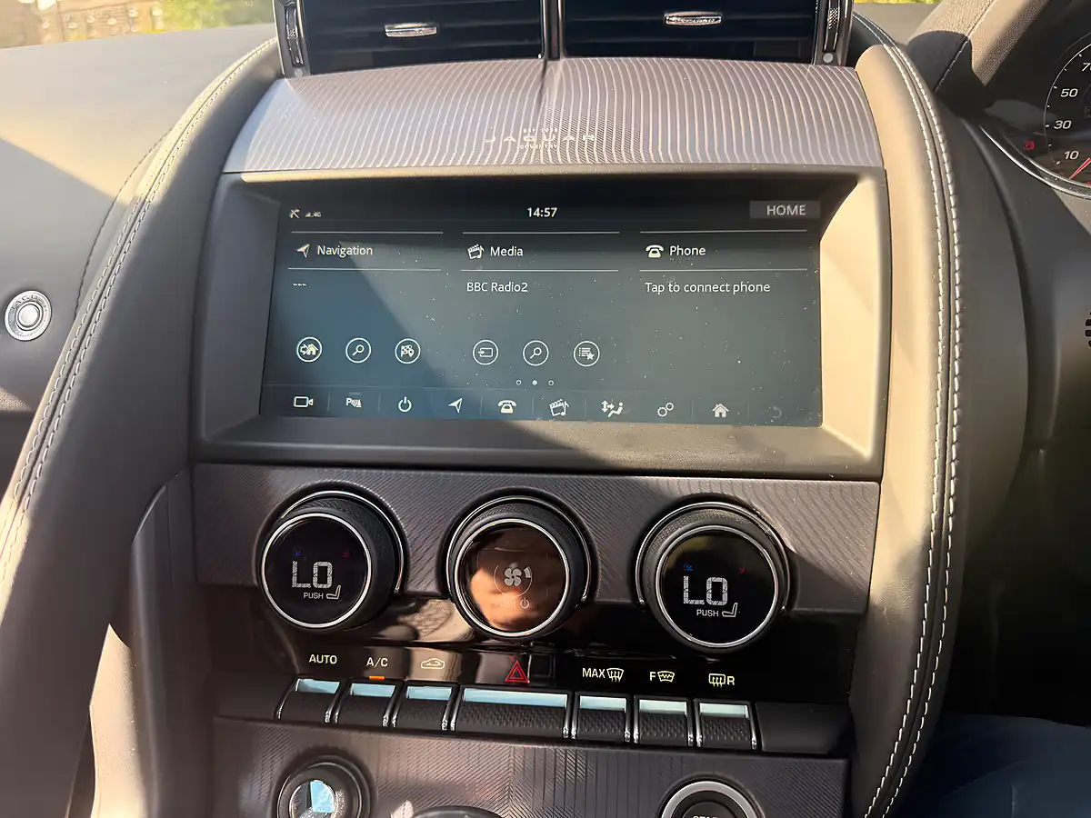 Used 2022 Jaguar F-Type R-Dynamic Black Eiger Grey - Interior and Exterior details 16