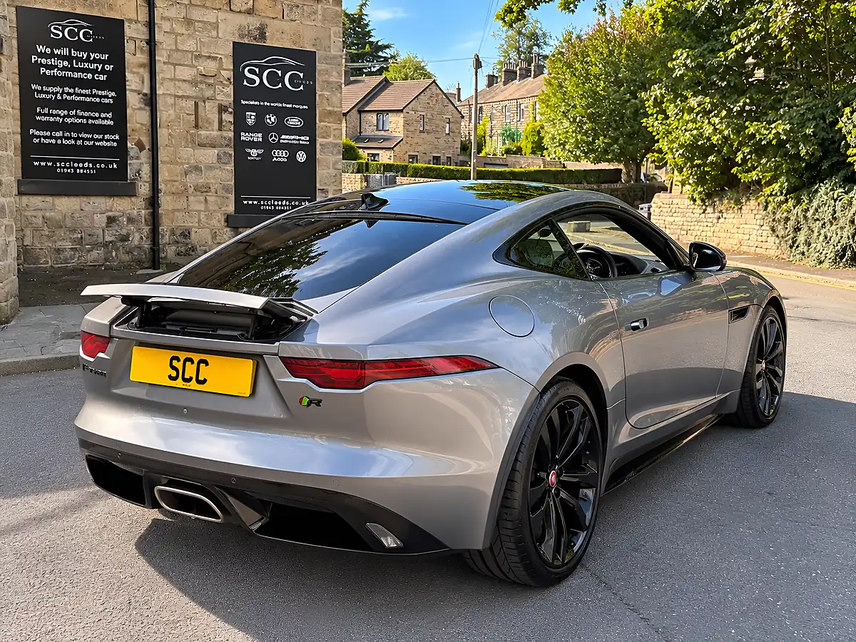 Used 2022 Jaguar F-Type R-Dynamic Black Eiger Grey - Interior and Exterior details 6