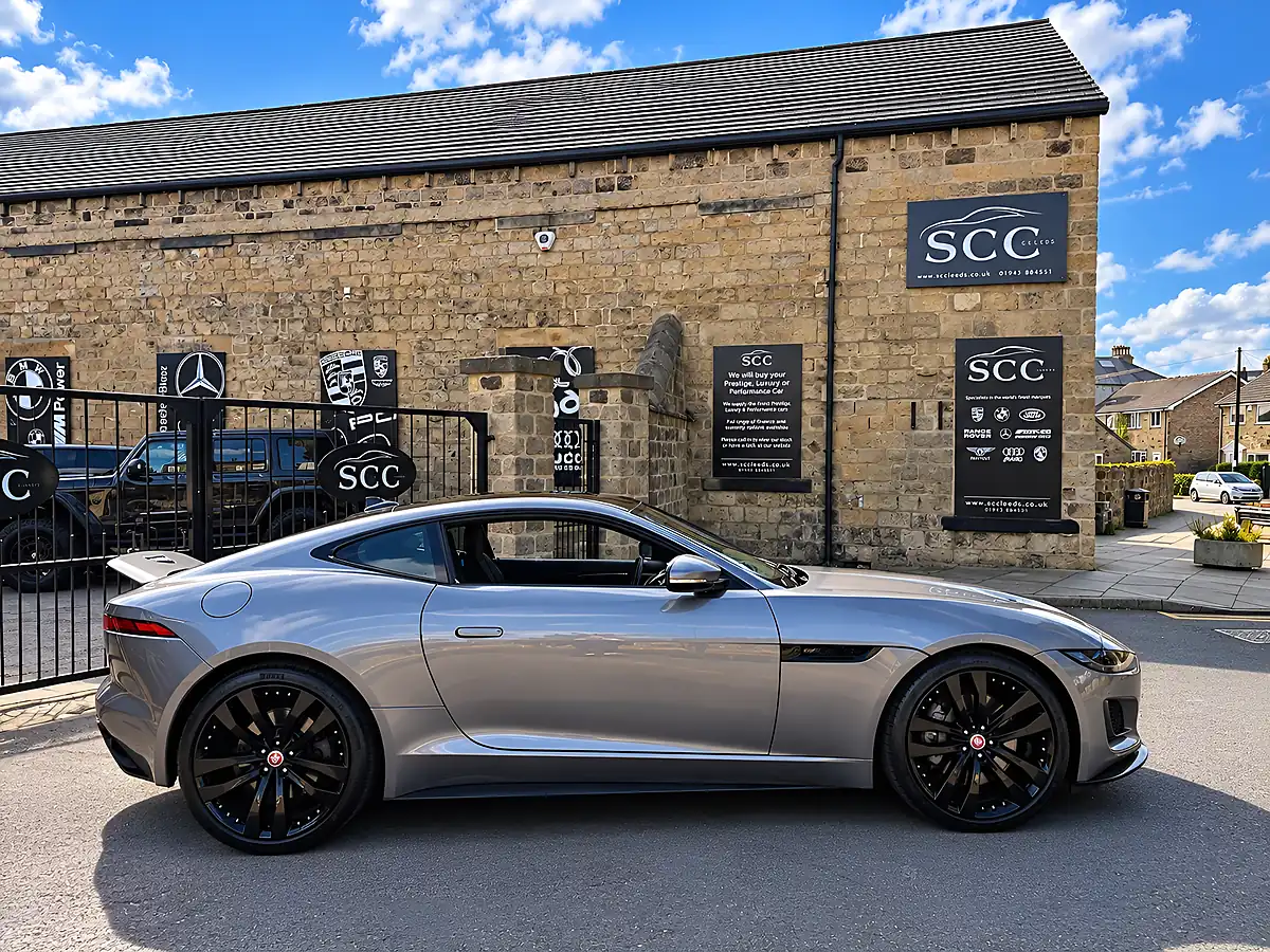 Used 2022 Jaguar F-Type R-Dynamic Black Eiger Grey - Interior and Exterior details 8