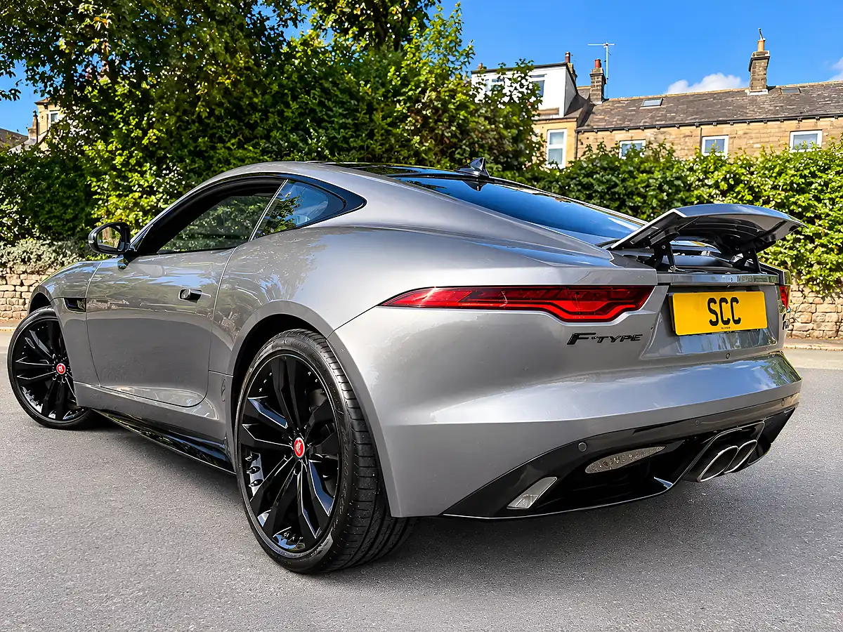 Used 2022 Jaguar F-Type R-Dynamic Black Eiger Grey - Interior and Exterior details 9